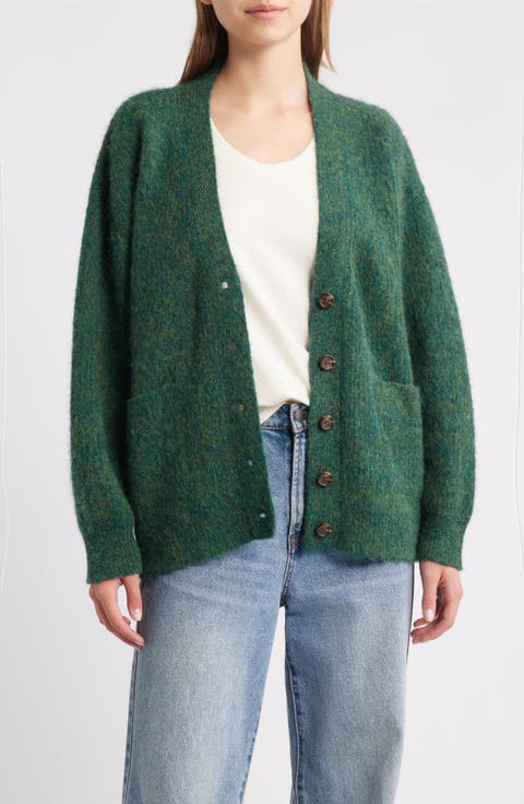 The Brushed Melange Cardigan