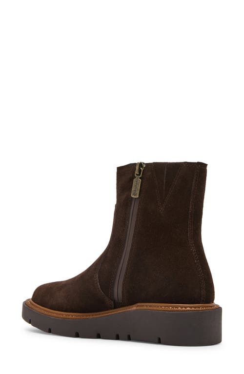 Blondo Motion Wedge Bootie In Brown