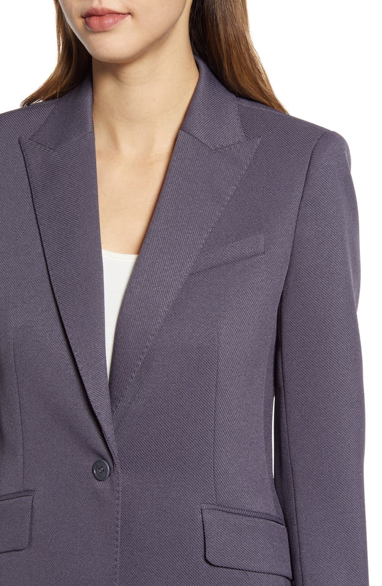 Anne Klein Peak Lapel Blazer, Alternate, color, 