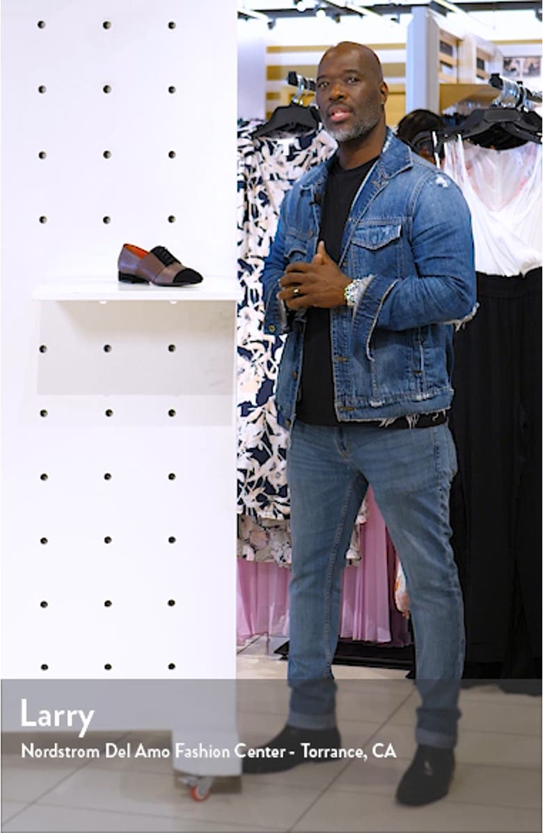 Daria Metallic Cap Toe Derby, sales video thumbnail