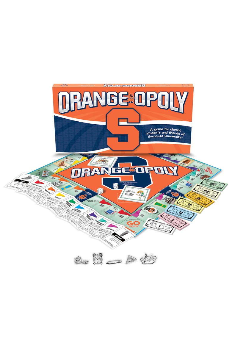 Syracuse University Orangeopoly Monopoly Board Game, Main, color, Multicolored