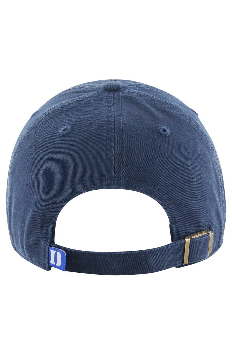 '47 Men's '47 Navy Duke Blue Devils Archie Script Adjustable Hat, Alternate, color,