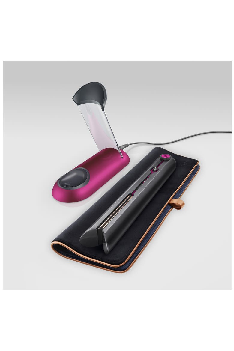 Corrale™ Straightener, Alternate, color, Black Nickel/Fuchsia