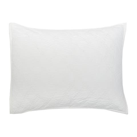 20" x 26" Sutton Dove Cotton Standard Sham - Machine Washable