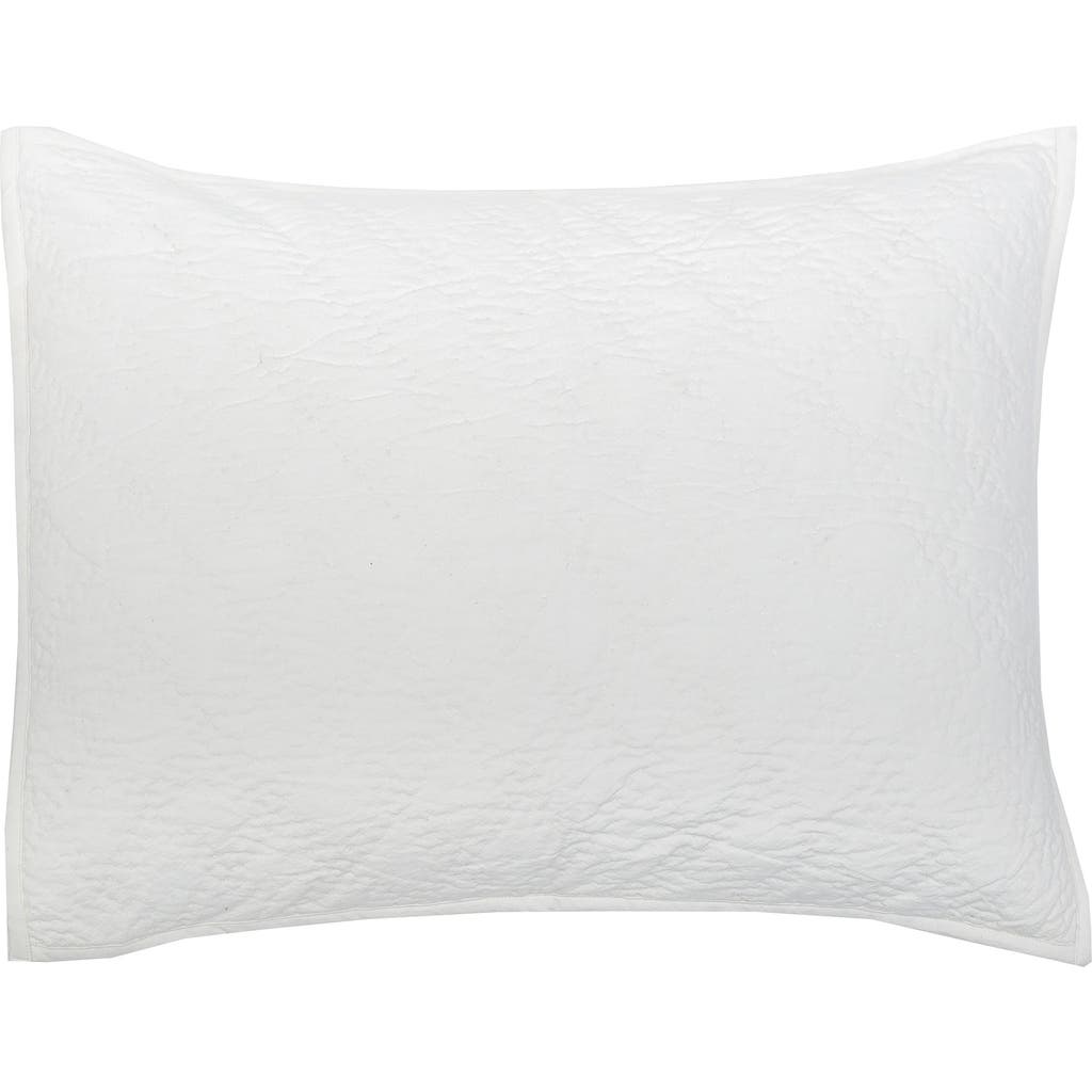Elisabeth York 20" X 26" Sutton Dove Cotton Standard Sham In White