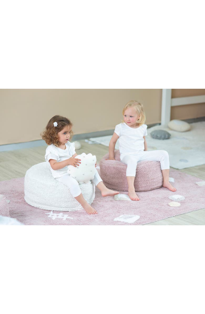 Lorena Canals Noah Washable Cotton Blend Tassel Rug, Alternate, color,