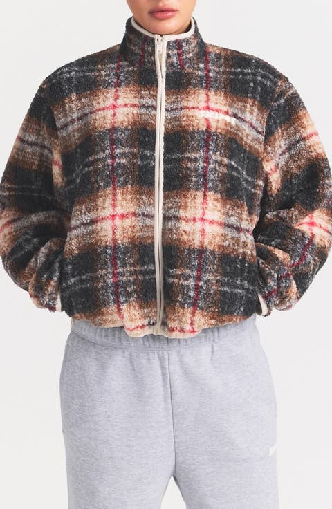 Teddy Boxy Full Zip Jacket