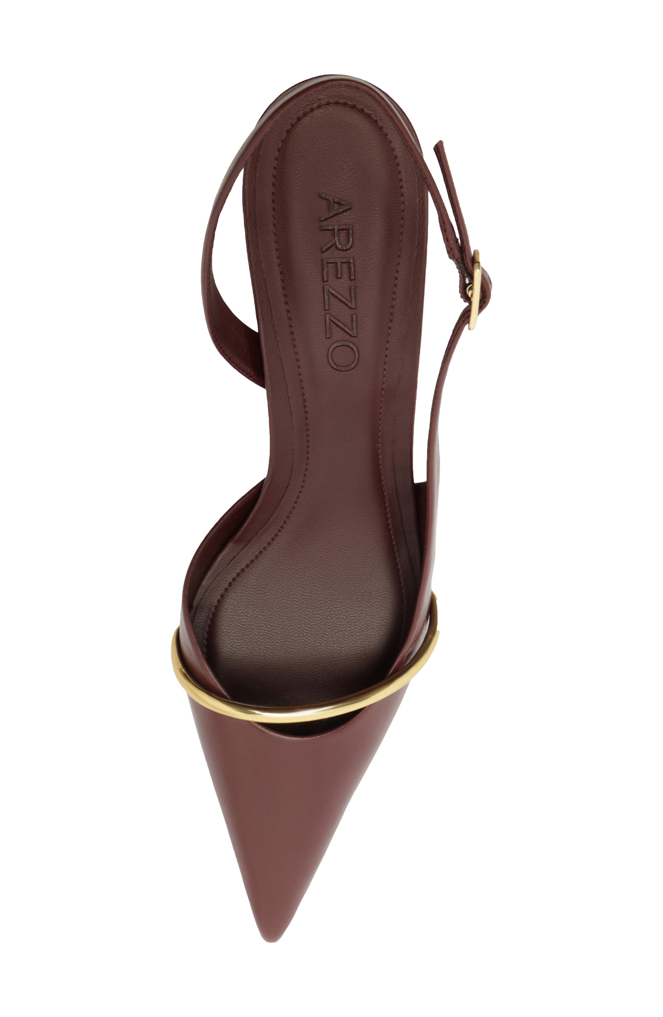 Margaret Slingback Pointed Toe Pump, Alternate, color, FRESH RUBY/ OURO