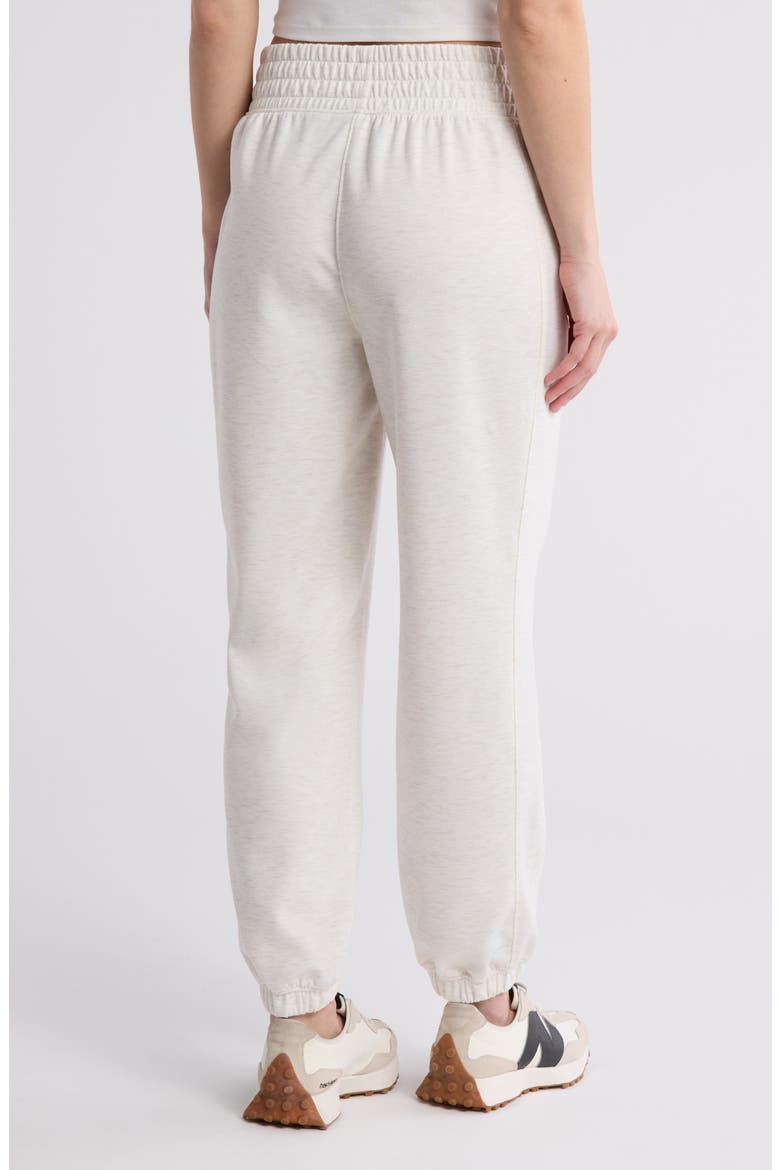 New Flow Scuba Knit Joggers, Alternate, color, HEATHER SEASIDE SAND