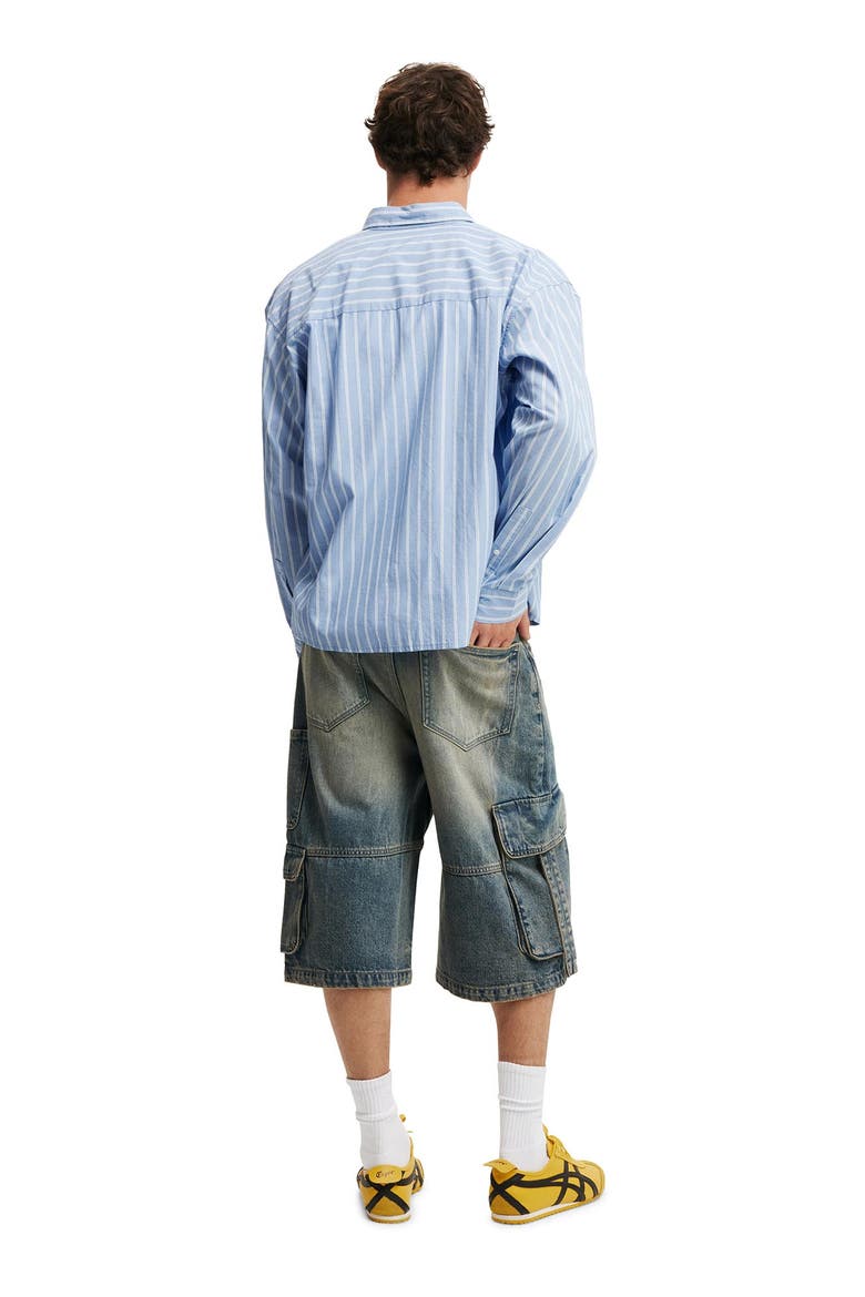 Men's Super Baggy Jort, Alternate, color, Cargo Sandstorm Blue