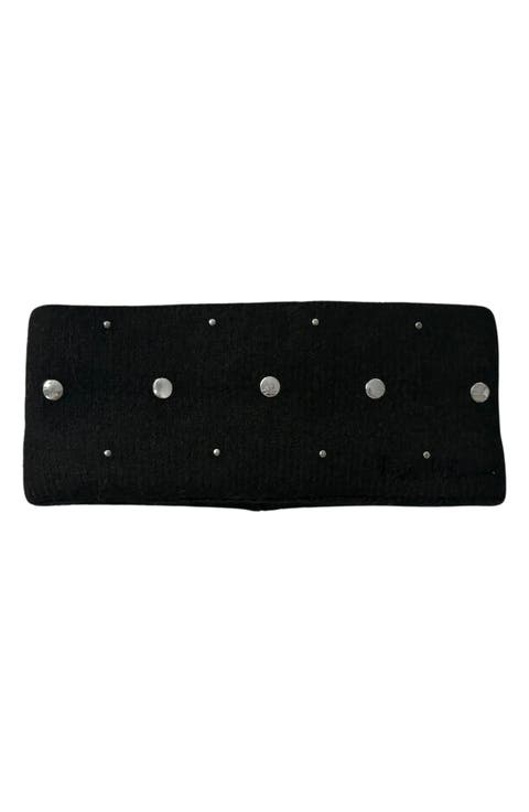 Studded Knit Headband