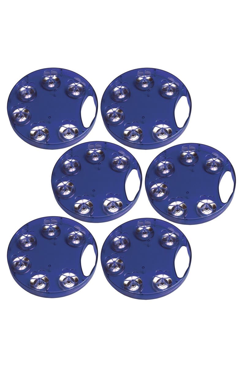 Kaplan Early Learning Company Toddler Jambourines - Set of 6, Main, color, Multicolor