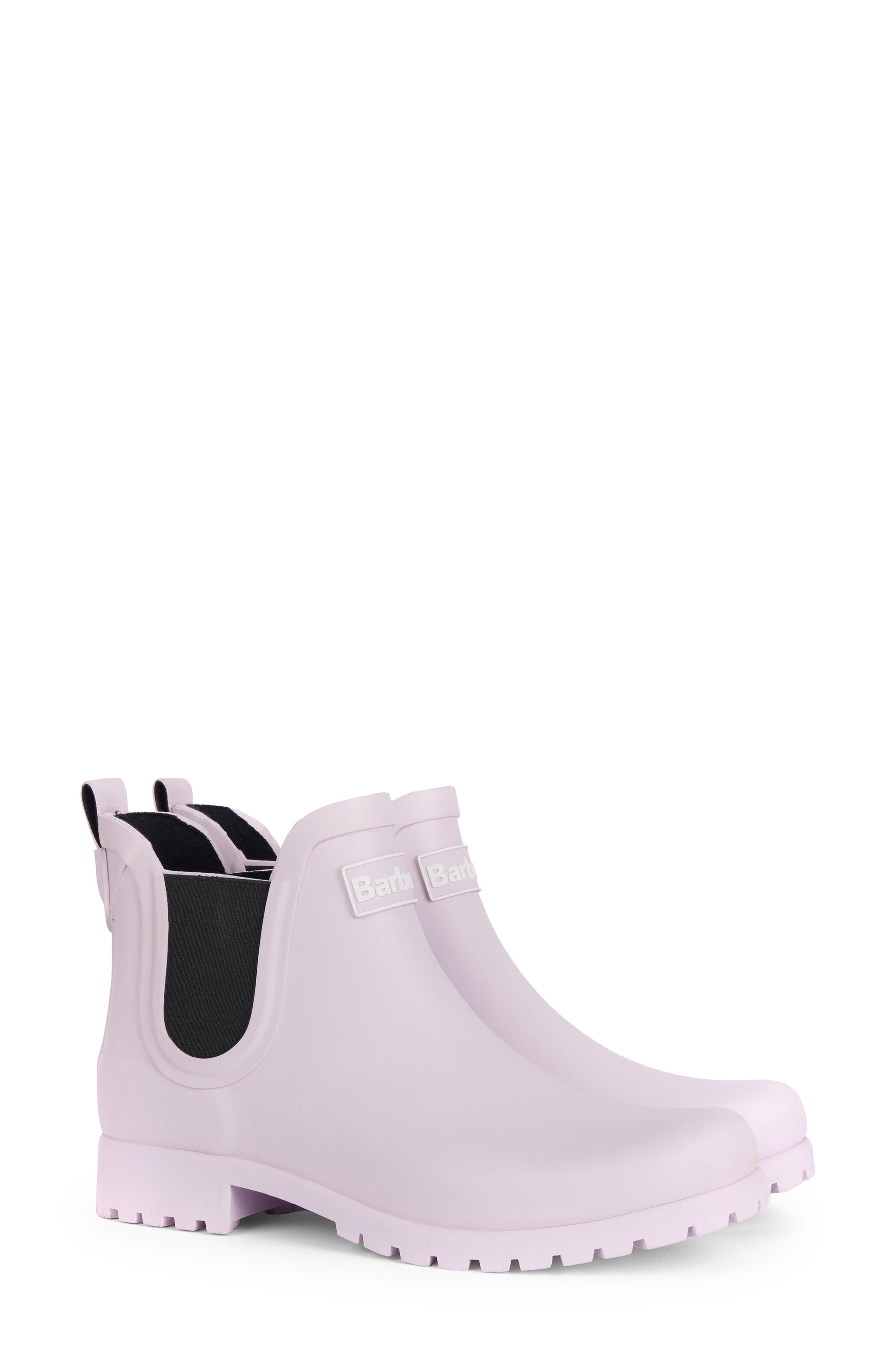 Wilton Chelsea Rain Boot, Main, color, POWDERED LAVENDER