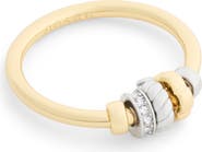 COACH Mixed Rondelle Band Ring