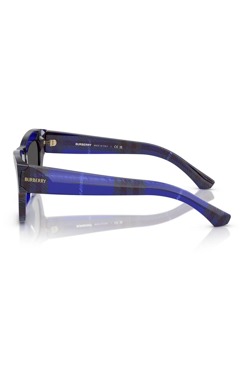 51mm Square Sunglasses, Alternate, color, DARK GREY