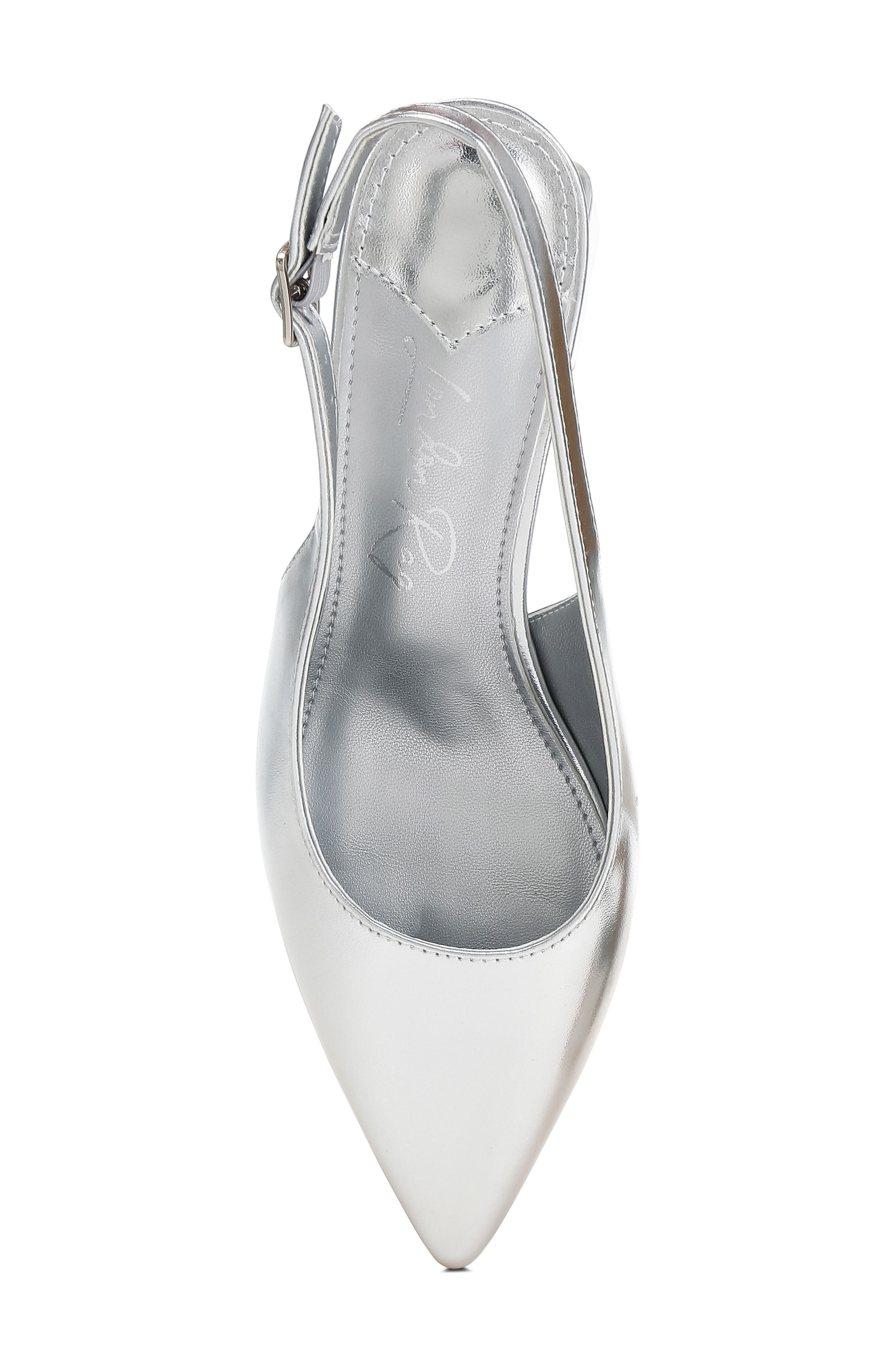 LONDON RAG Zofoya Slingback Pump, Alternate, color, Silver