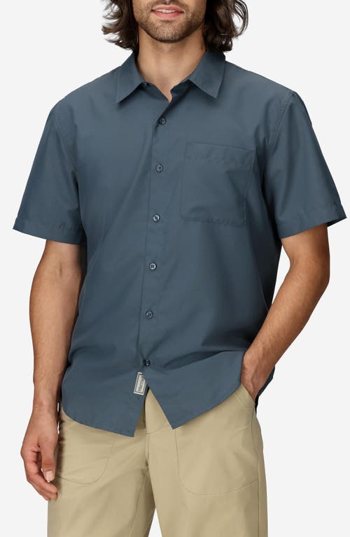 Marmot AirExchange SolarShield UPF Short Sleeve Button-Up Shirt in Thunderhead  product