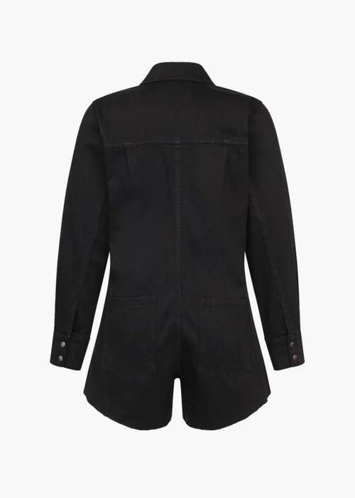 Tt Studios Deanna Long Sleeve Romper In Black