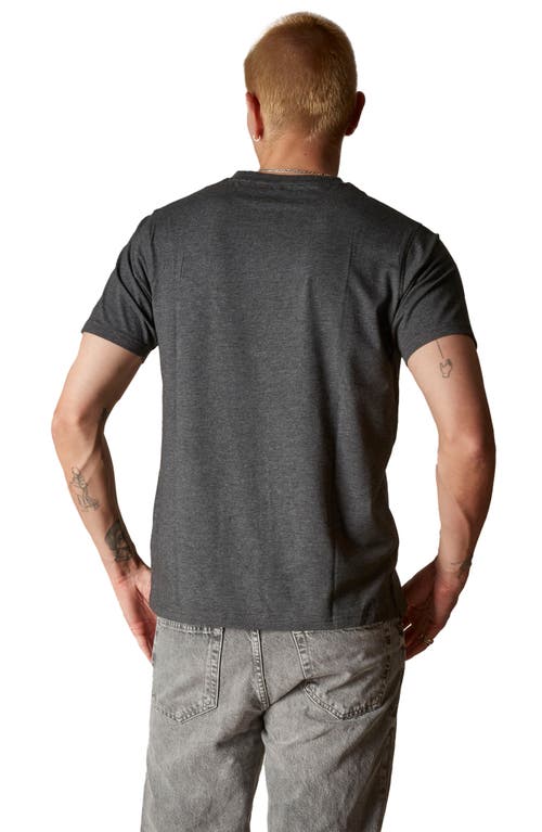 Members Only Crew Neck T-shirt In Charcoal