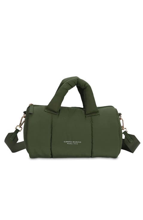 Dusk Barrel Satchel Bag With Adjustable Straps