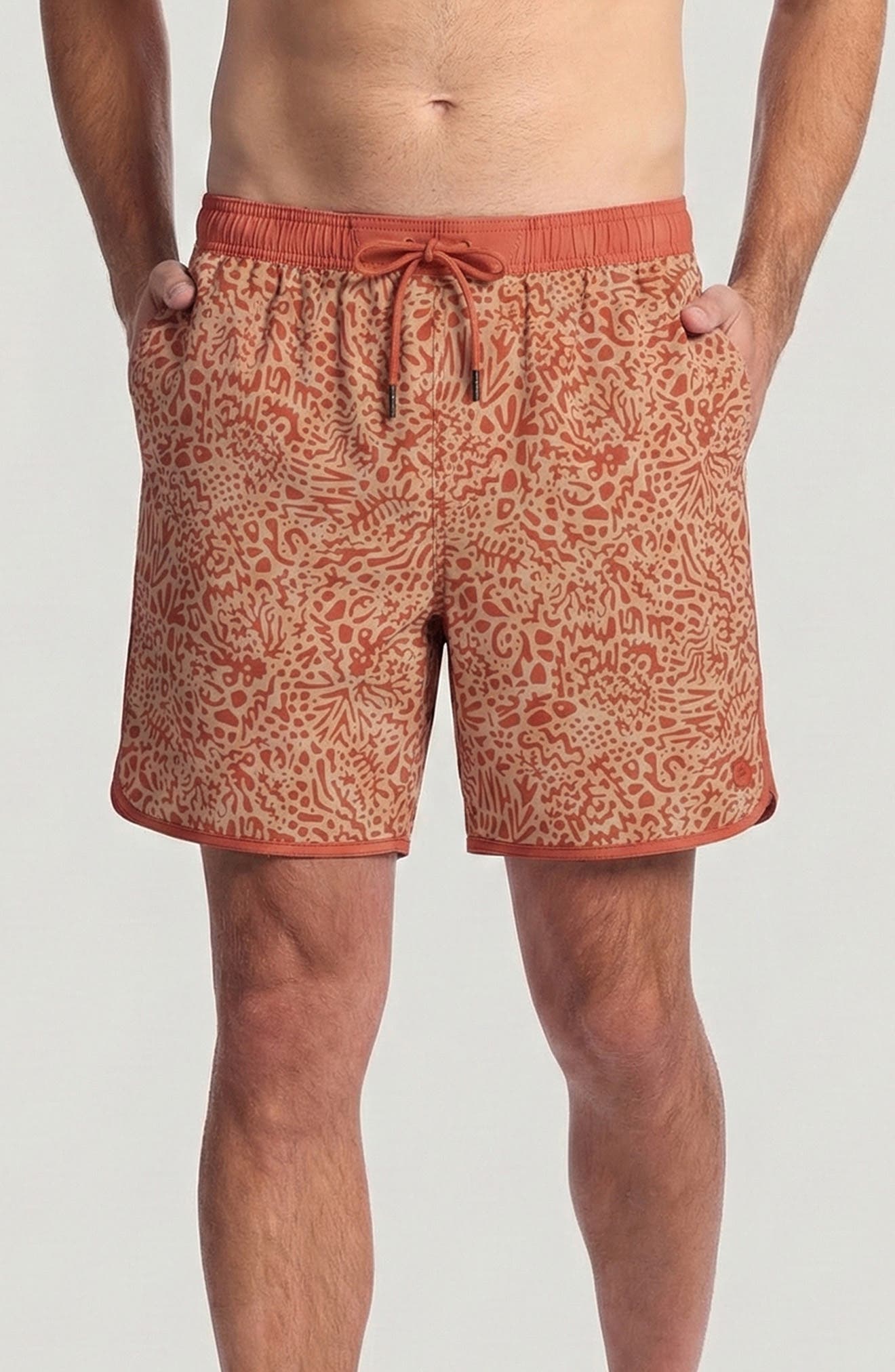 DRIFTER PRINT RED CLAY