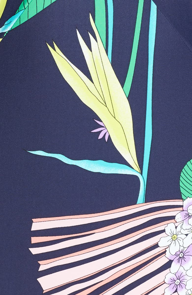 Trina Turk Midnight One-Piece Swimsuit, Alternate, color,