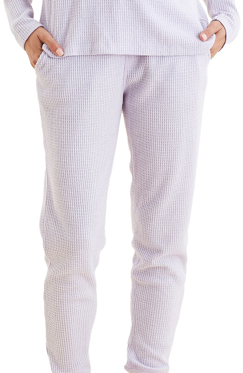 Papinelle Waffle Knit Pajamas, Alternate, color,