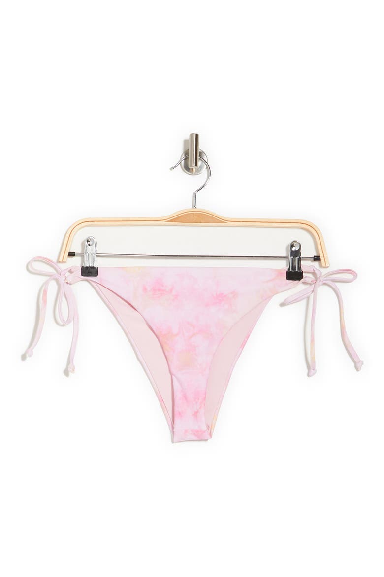 SWIMWEAR Illuminate Tie Side Bikini Bottoms, Alternate, color, PNK