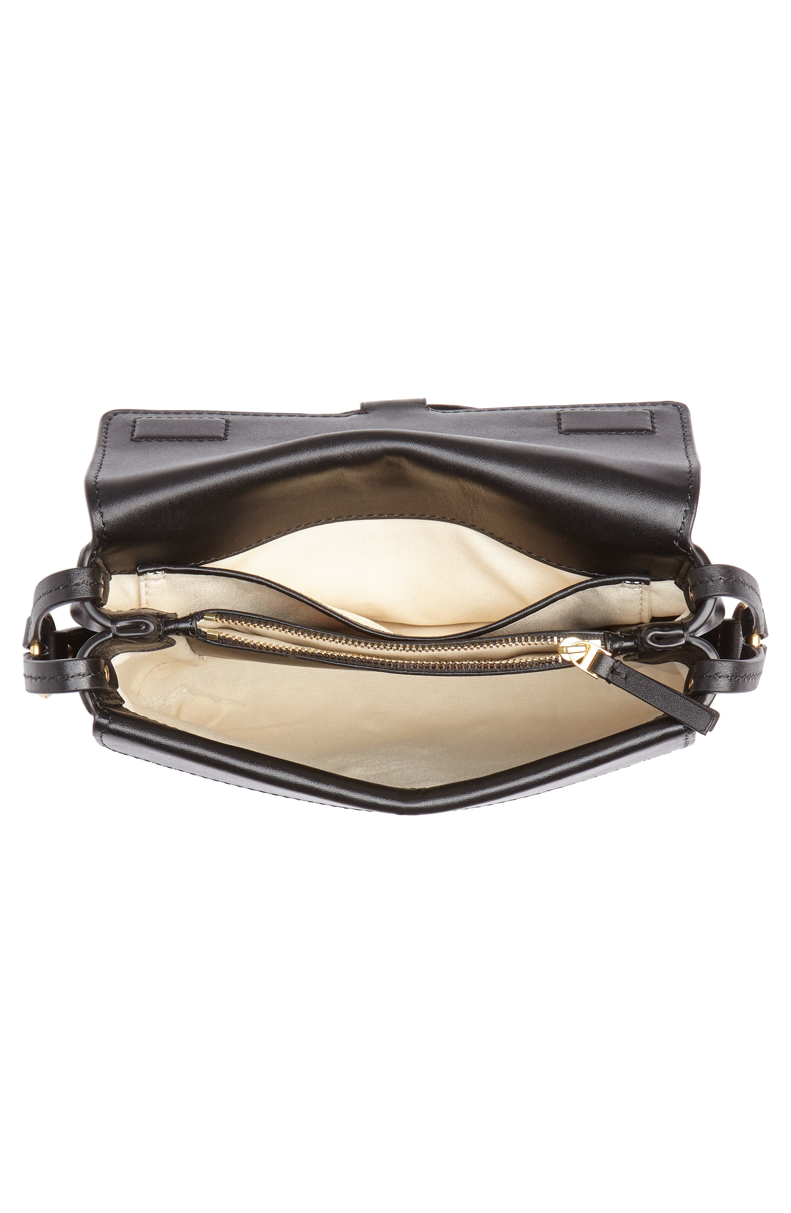 Tory Burch Miller Leather Crossbody Bag, Alternate, color, 