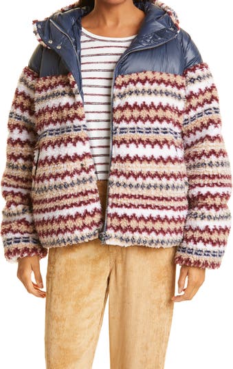 Joealla Rag rag & bone Joella High-Pile Fleece Puffer Jacket | Nordstromrack
