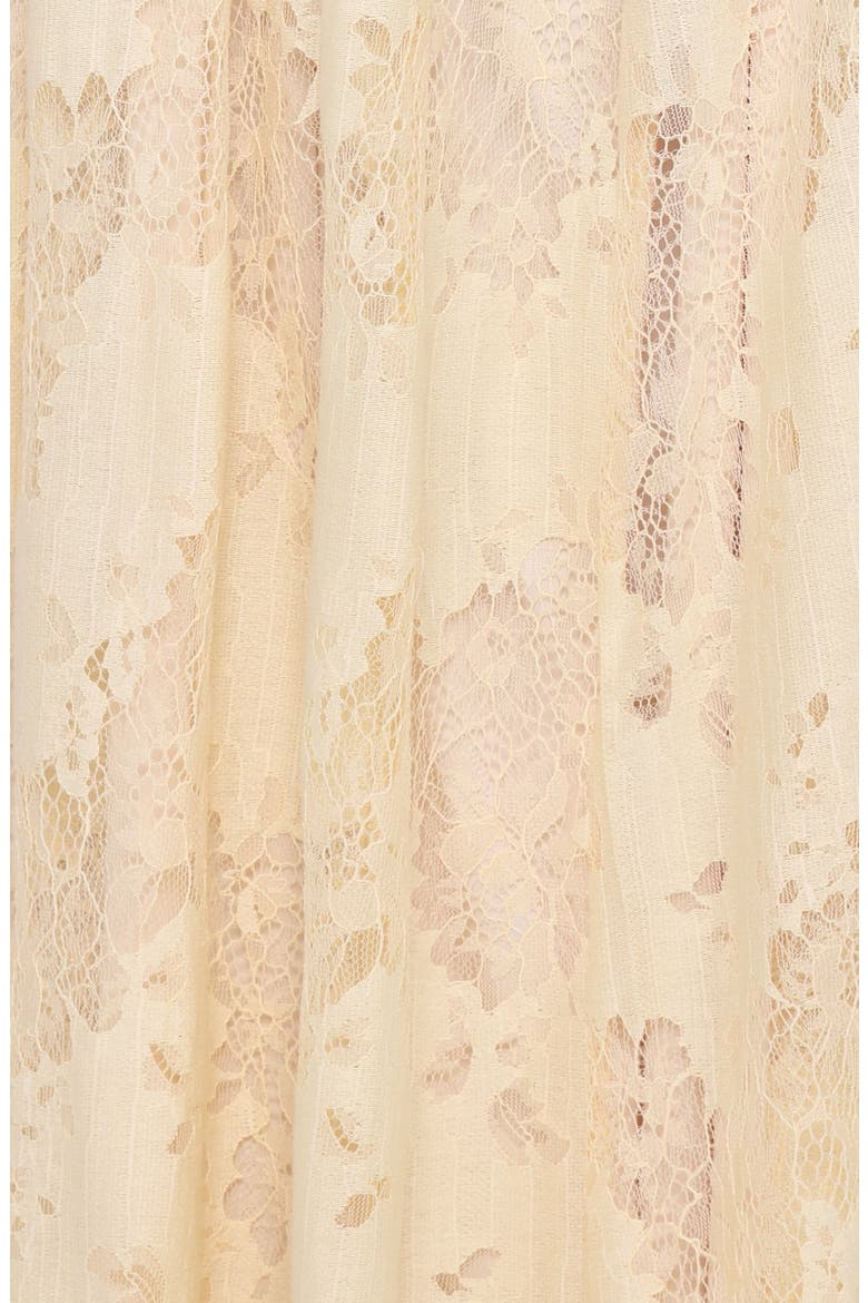 Denny Lace Sleeveless Maxi Dress, Alternate, color, BUTTER YELLOW