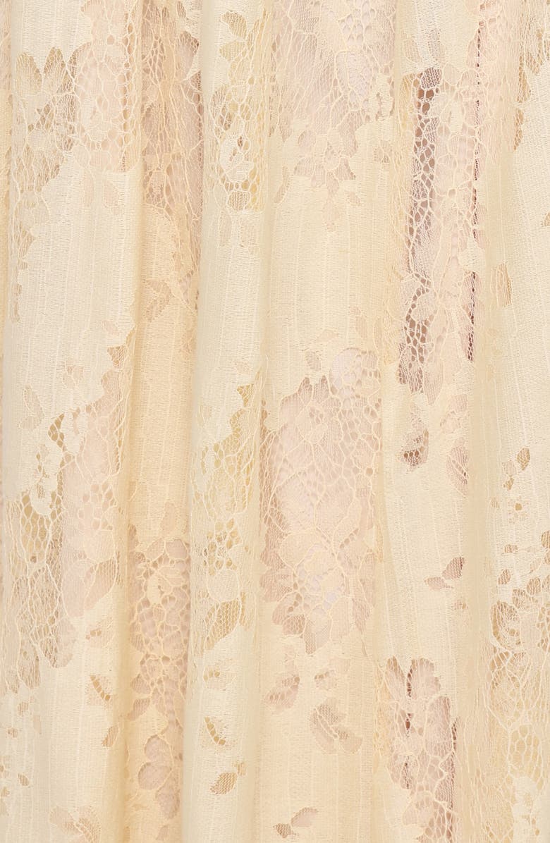 Petal & Pup Denny Lace Sleeveless Maxi Dress, Alternate, color, Butter Yellow