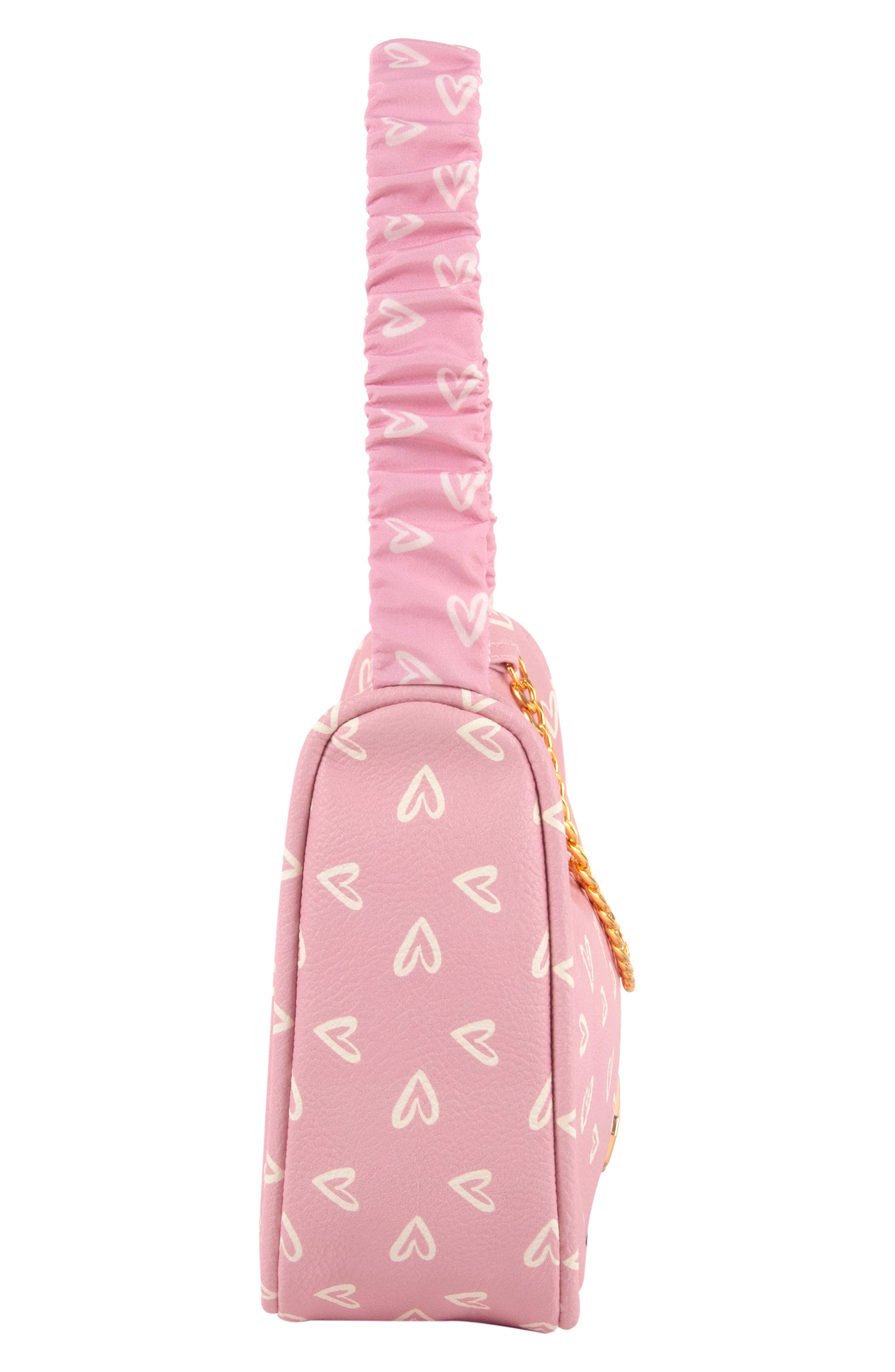 Jessica Simpson Kids' Heart Print Shoulder Bag, Alternate, color, 