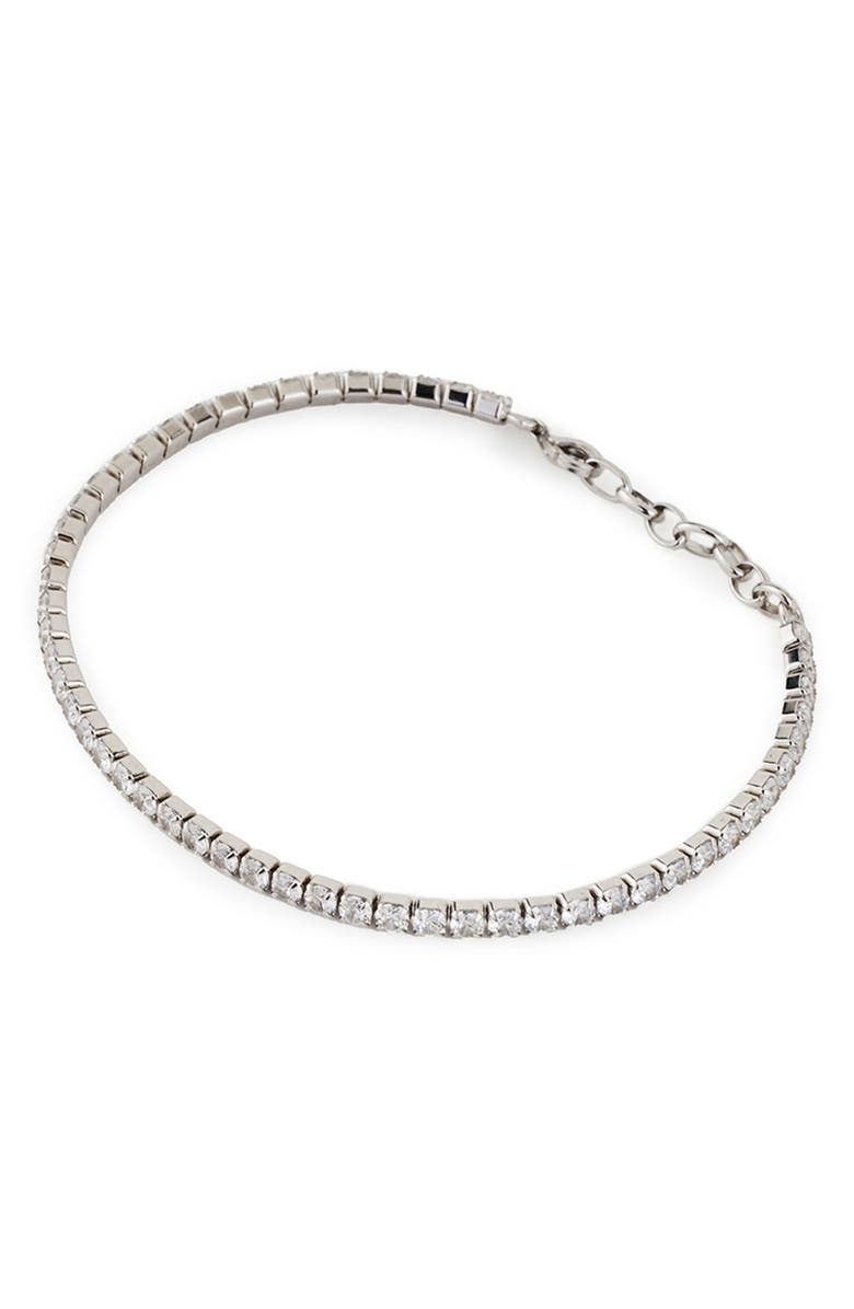 Serge DeNimes Chain Tennis Bracelet, Alternate, color, Silver