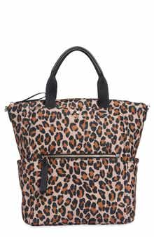 Chelsea Leopard Printed Backpack