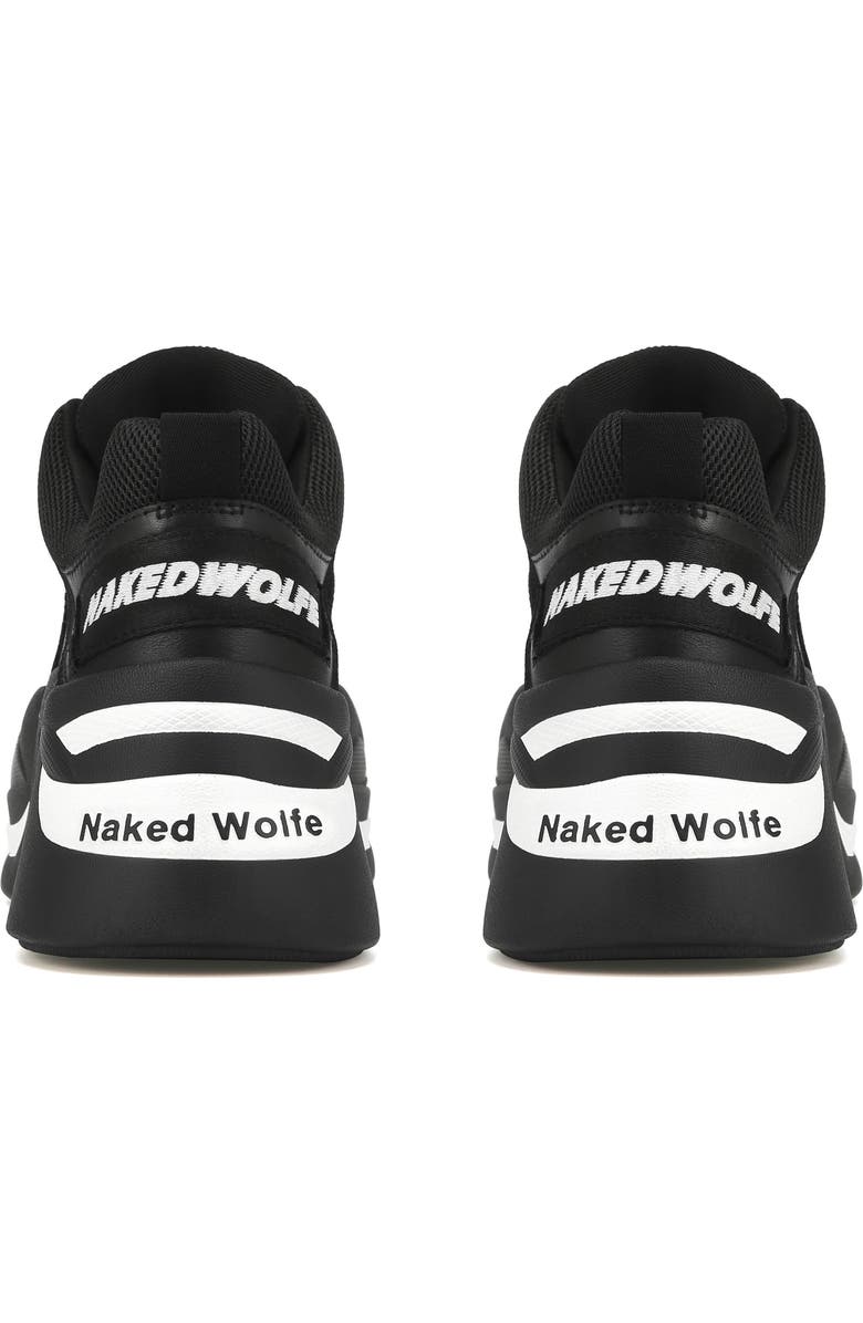 Naked Wolfe Track Double Chunky Platform Sneaker, Alternate, color,