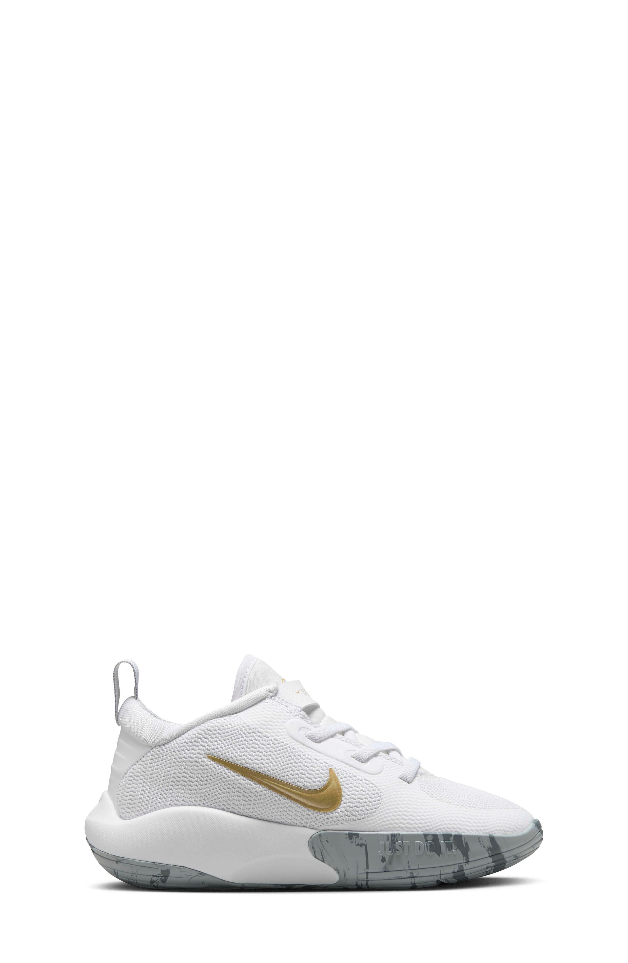 Nike IsoFly Basketball Shoe, Alternate, color, 100 White/Cool Grey/Wolf