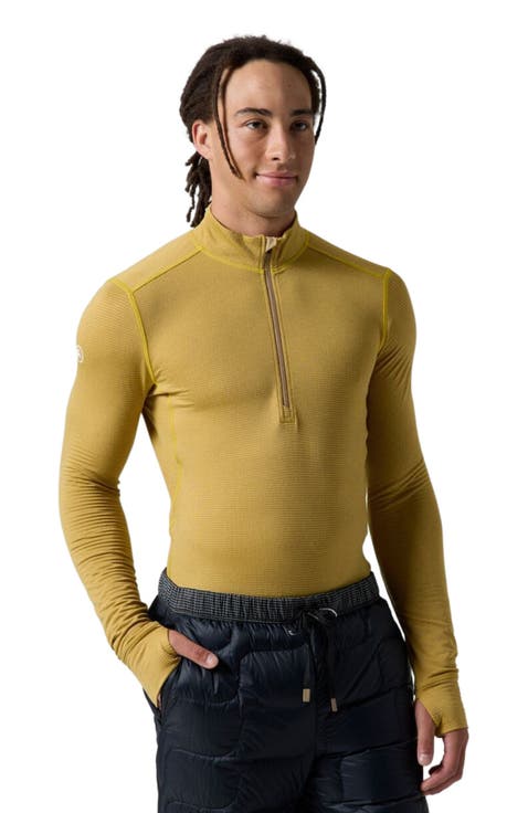 Pines Micrrid Ultra-Lt Baselayer 1/4-Zip Top - Men's