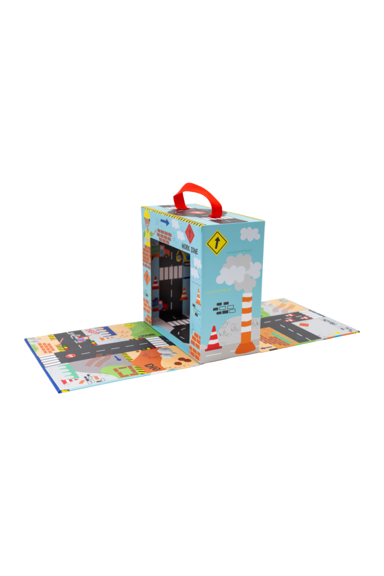 Playbox Construction with 15pc, Alternate, color, Construction