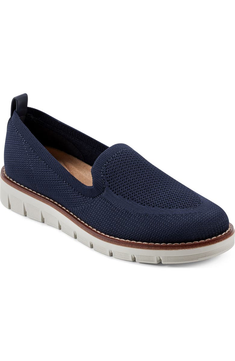 Easy Spirit Valina Knit Slip-On Shoe, Main, color, Dark Blue