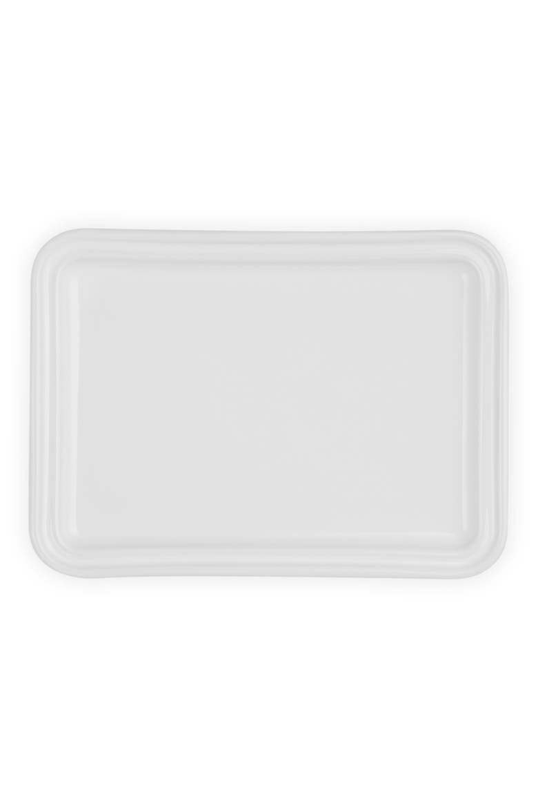 Heritage Butter Dish, Alternate, color, WHITE