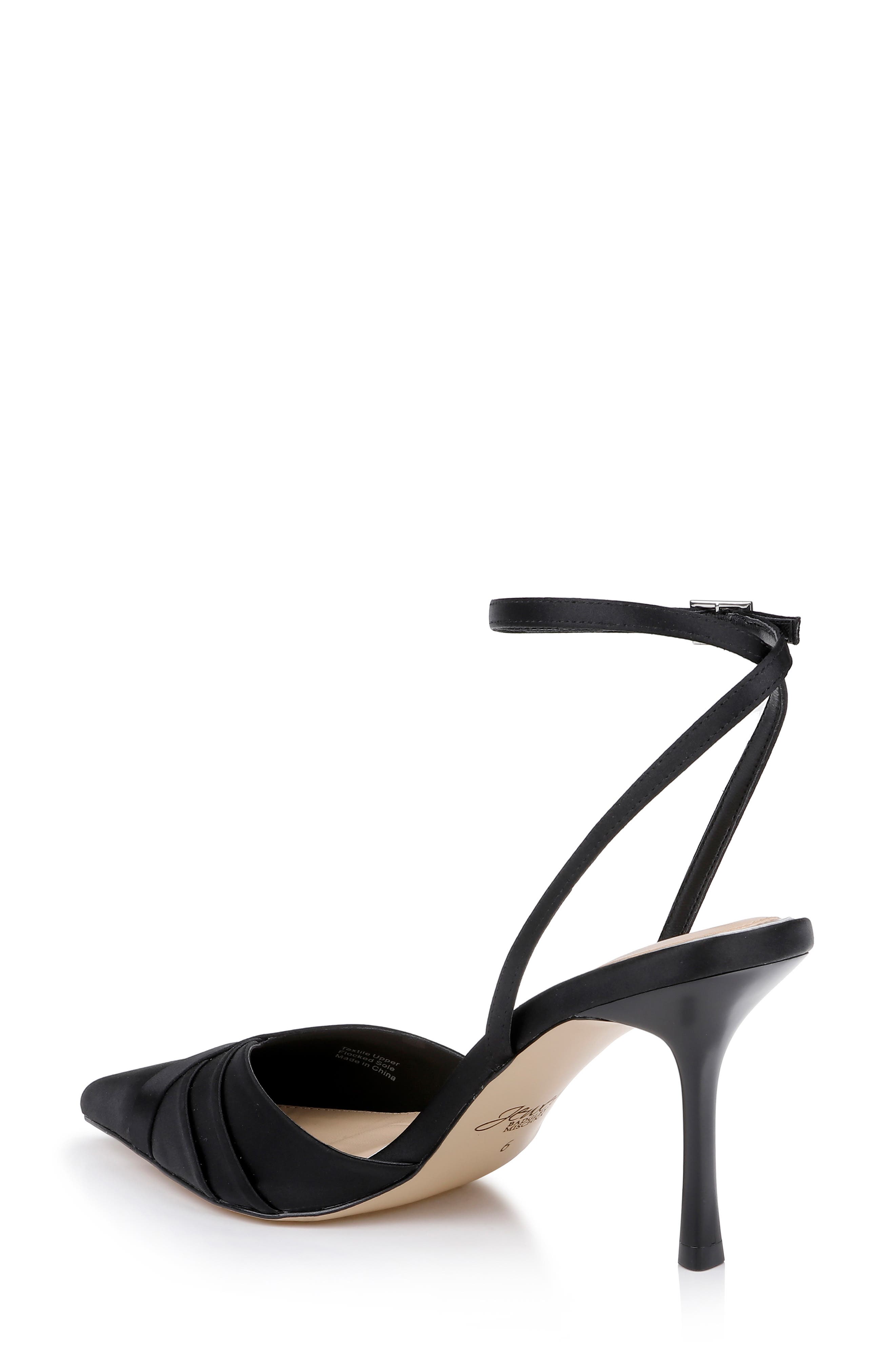 Jewel Badgley Mischka Parklyn Ankle Strap Pointed Toe Pump, Alternate, color, 