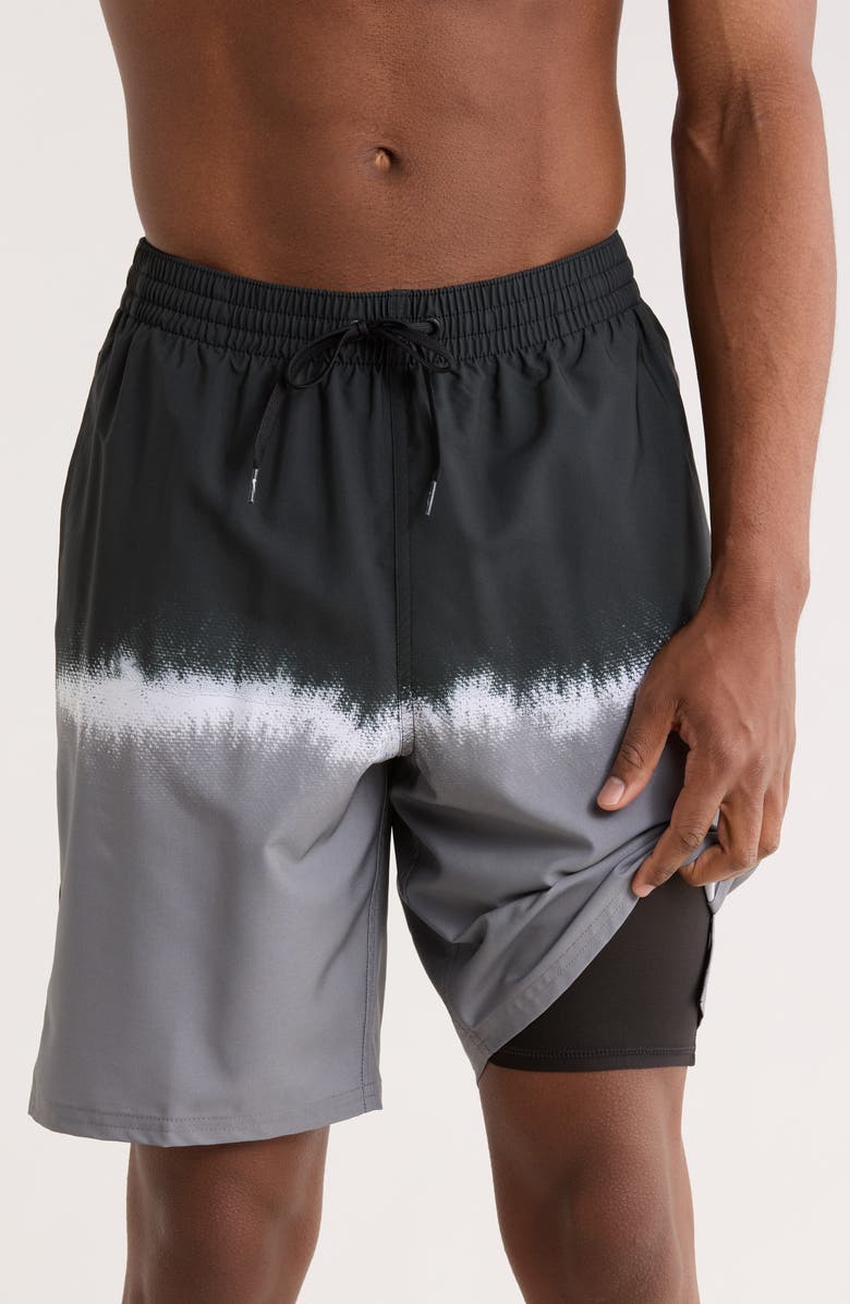 Nike 9-Inch Boxer Volley Shorts, Alternate, color, Black