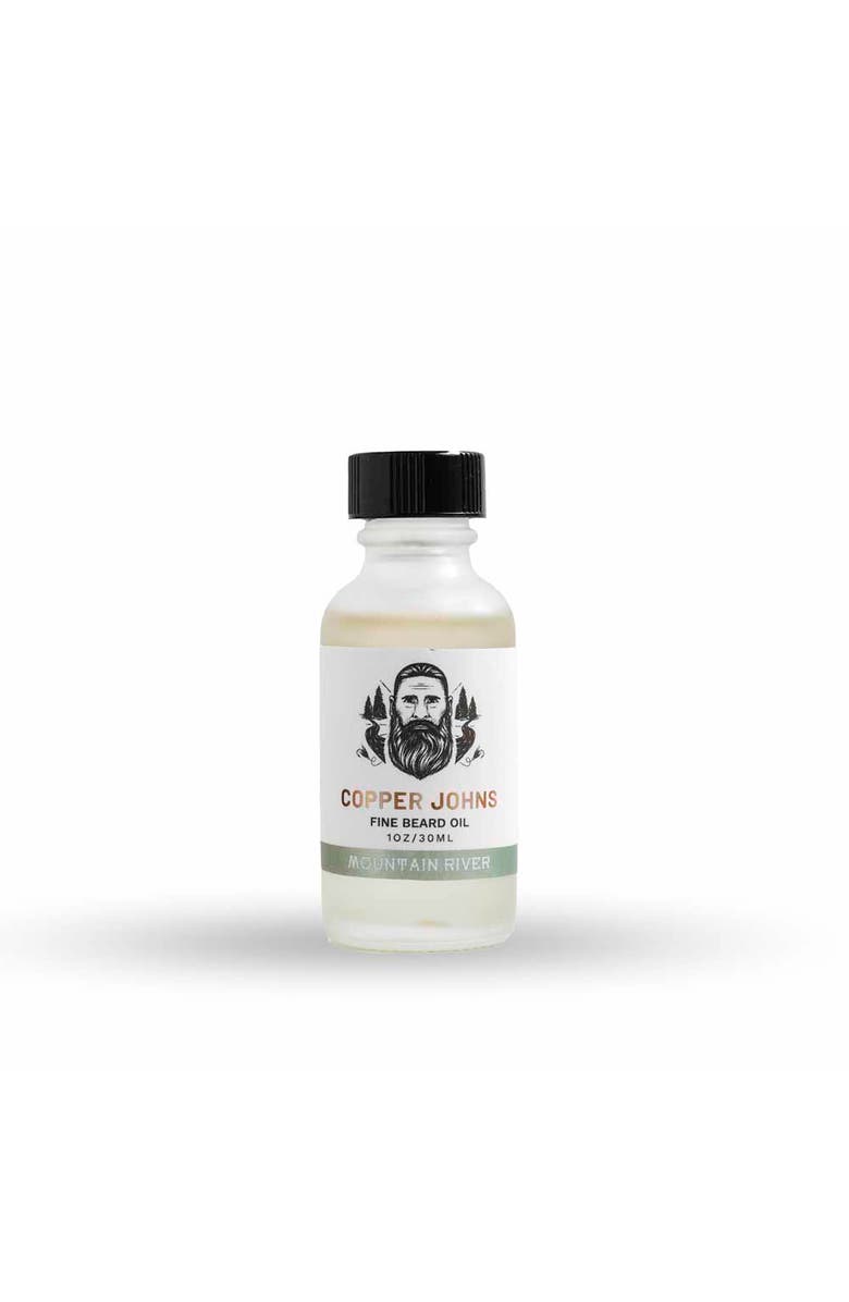 Copper Johns Beard Company Fine Beard Oil in Various Colors, Alternate, color, Mountain River