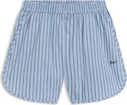 BOSS Orange Tiplyna Stripe Cotton Shorts