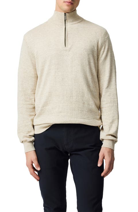 Fortrose Cotton Quarter Zip Sweater