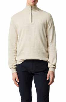 Rodd & Gunn Fortrose Cotton Quarter Zip Sweater