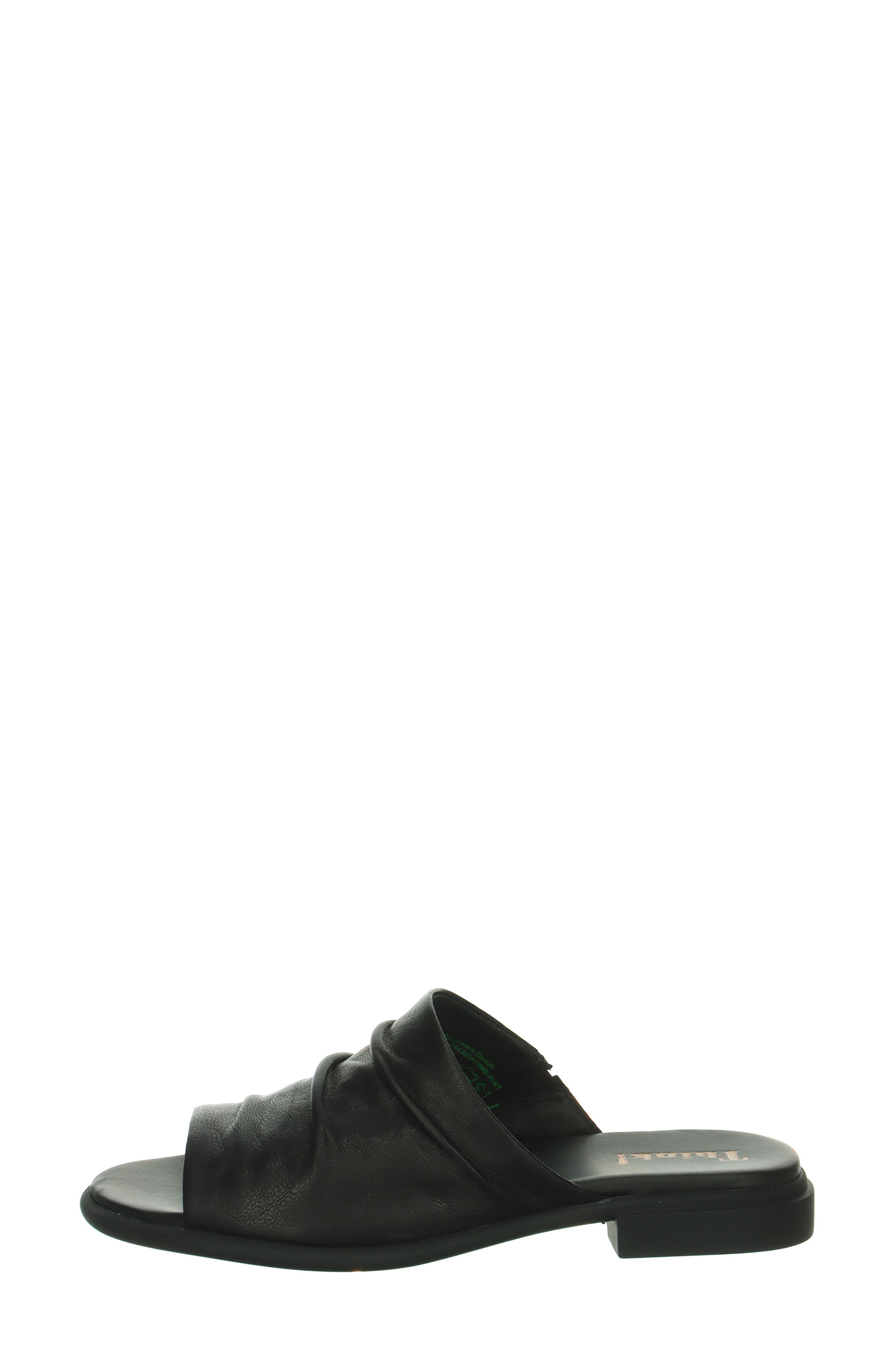 Think! Kamaa Slide Sandal, Alternate, color, Black