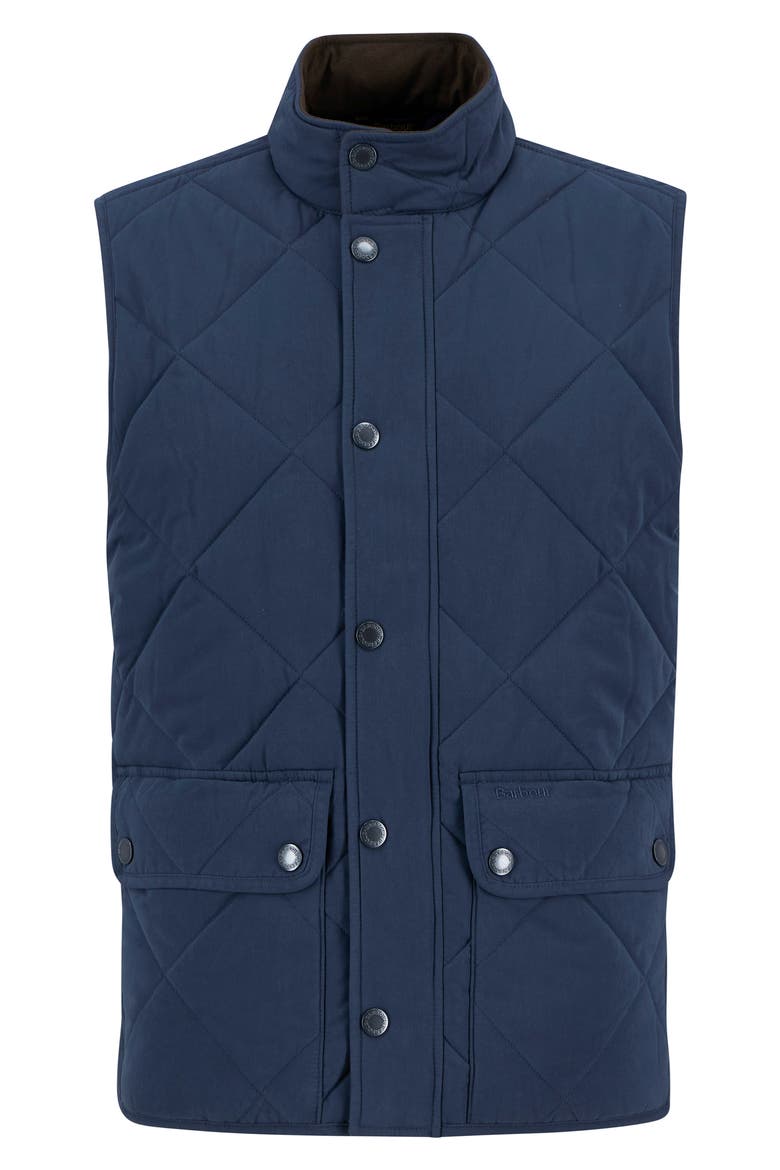 Winter Lowerdale Quilted Vest, Alternate, color, NAVY