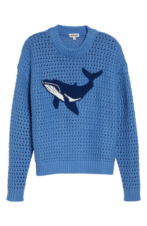 Giada Sequin Embellished Shark Sweater